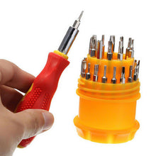 9110 (Set Of 4pc) Screwdriver Set Steel 31 In 1 With 30 Screwdriver Bits Professional Magnetic Driver Set