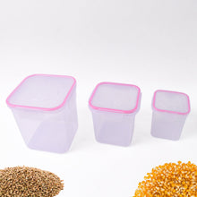 Kitchen Storage Container Set Of 3 Pcs (250, 500, 1000 ML)