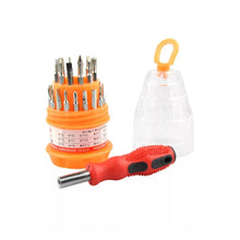 9110 (Set Of 4pc) Screwdriver Set Steel 31 In 1 With 30 Screwdriver Bits Professional Magnetic Driver Set