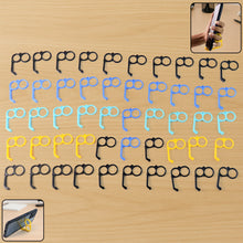 Plastic Hand Mobile Stand (Mix Color / 50 Pc)