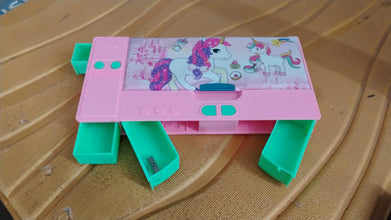 Multi Purpose Gadget Jumbo Pencil Box Compass With Calculator Jumbo 2 Side Slot Geometry Box Compass Use School , Traveling & Studio